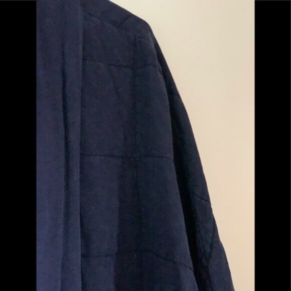 Anthropologie Saturday Sunday Quilted Kimono Navy - Picture 4 of 4